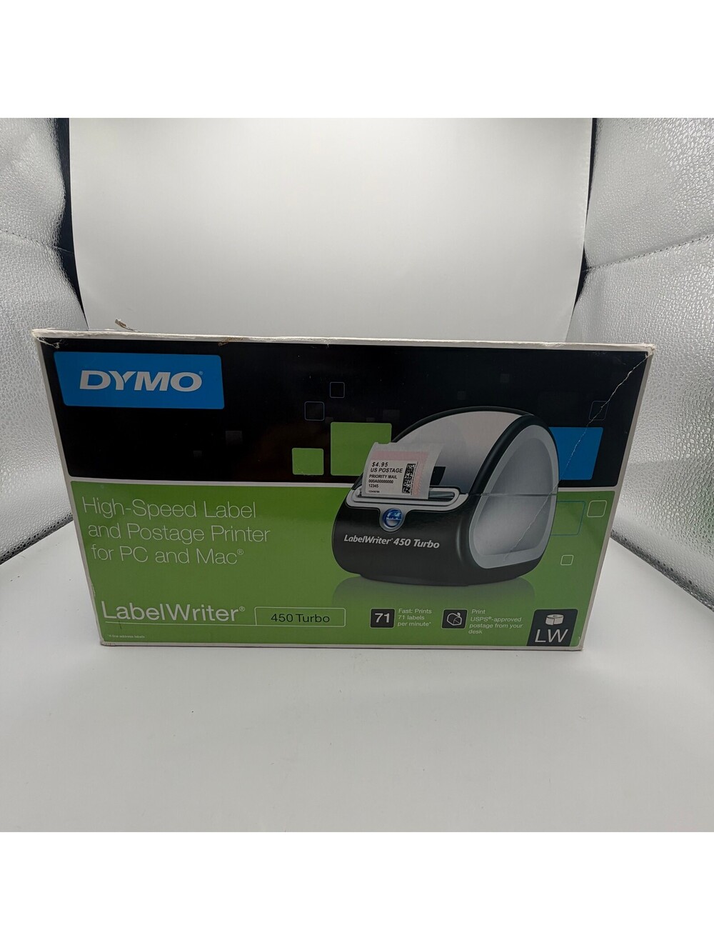 Dymo Label Printer 450 High-Speed Postage for PC & Mac NEW